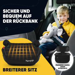 Noqqs® ISOFIX Sitzerhöhung – ECE R129 - Noqqs® 